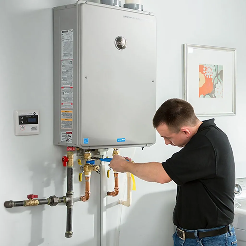 tankless water heater repair in Byfield, MA